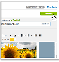 Use Email to List to send newsletters to your users and subscribers